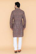 MLS PRINTED KURTA PAJAMA