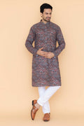 MLS PRINTED KURTA PAJAMA