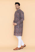 MLS PRINTED KURTA PAJAMA