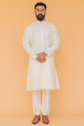 MLS EMBROIDERED KURTA PAJAMA