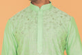 MLS EMBROIDERED KURTA PAJAMA