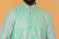 MLS EMBROIDERED KURTA PAJAMA