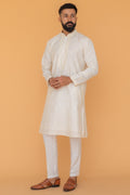 MLS EMBROIDERED KURTA PAJAMA