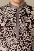 MLS EMBROIDERED KURTA PAJAMA