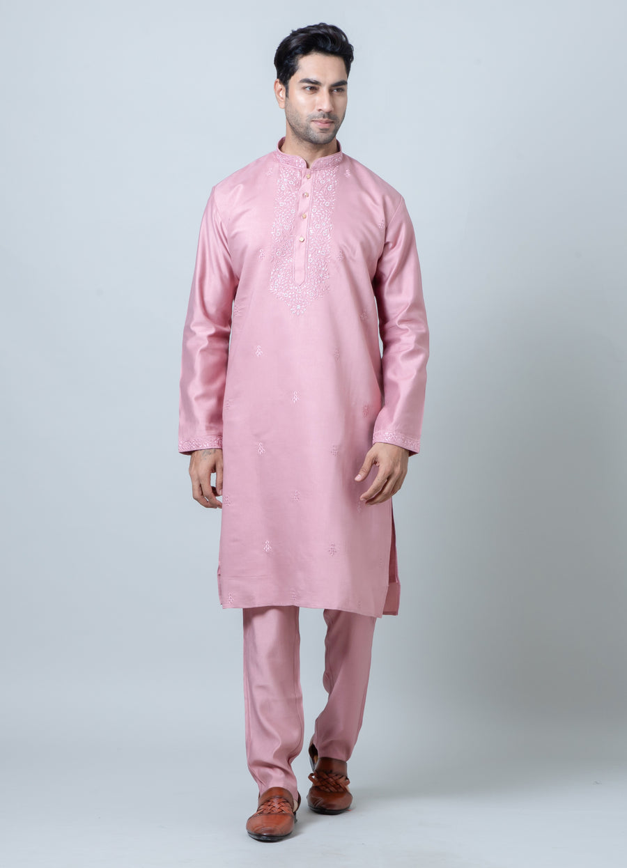 EMBROIDERED KURTA PAJAMA