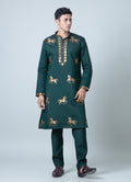 EMBROIDERED KURTA PAJAMA
