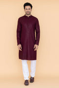 MLS CHIKANKARI KURTA PAJAMA