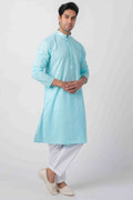 MLS CHIKANKARI KURTA PAJAMA