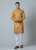 MLS EMBROIDERED KURTA PAJAMA