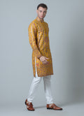 MLS EMBROIDERED KURTA PAJAMA