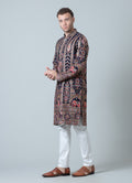 MLS EMBROIDERED KURTA PAJAMA