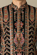MLS EMBROIDERED KURTA PAJAMA