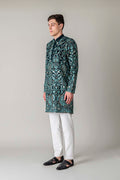 MLS EMBROIDERED KURTA PAJAMA