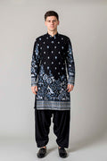 MLS EMBROIDERED KURTA PAJAMA