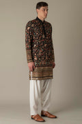 MLS EMBROIDERED KURTA PAJAMA