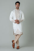 MLS EMBROIDERED KURTA PAJAMA