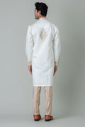 MLS EMBROIDERED KURTA PAJAMA