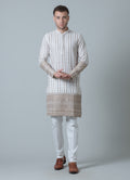MLS EMBORIDERED KURTA PAJAMA