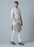 MLS EMBORIDERED KURTA PAJAMA