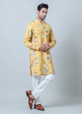 MLS EMBROIDERED KURTA PAJAMA