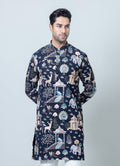 MLS EMBROIDERED KURTA PAJAMA