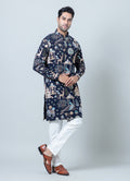 MLS EMBROIDERED KURTA PAJAMA