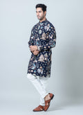 MLS EMBROIDERED KURTA PAJAMA