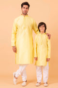 MLS YELLOW TWINNING KURTA PAJAMA