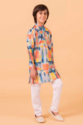 PRINTED KIDS KURTA PAJAMA