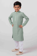 MLS KIDS CHIKANKARI KURTA PAJAMA