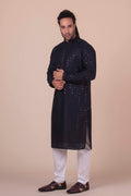 MLS CHIKANKARI KURTA PAJAMA