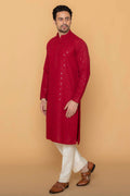 MLS CHIKANKARI KURTA PAJAMA