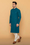 MLS CHIKANKARI KURTA PAJAMA