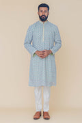 MLS PRINTED KURTA PAJAMA