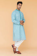 MLS PRINTED KURTA PAJAMA
