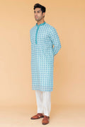 MLS PRINTED KURTA PAJAMA