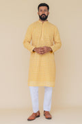 MLS PRINTED KURTA PAJAMA