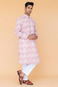 MLS PRINTED KURTA PAJAMA