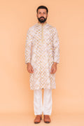 MLS CHIKANKARI KURTA PAJAMA