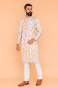 MLS CHIKANKARI KURTA PAJAMA