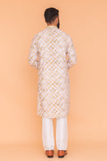 MLS CHIKANKARI KURTA PAJAMA