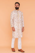 MLS CHIKANKARI KURTA PAJAMA