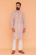 MLS CHIKANKARI KURTA PAJAMA