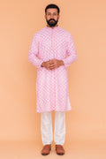 MLS CHIKANKARI KURTA PAJAMA