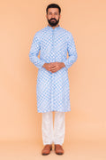 MLS CHIKANKARI KURTA PAJAMA
