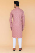 MLS EMBROIDERED KURTA PAJAMA