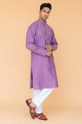 MLS EMBROIDERED KURTA PAJAMA