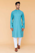 MLS EMBROIDERED KURTA PAJAMA