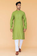 MLS EMBROIDERED KURTA PAJAMA