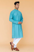 MLS EMBROIDERED KURTA PAJAMA